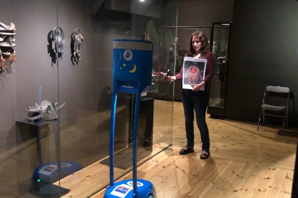 Le robot de téléprésence Beam® au Museum d'histoire naturelle de la Rochelle