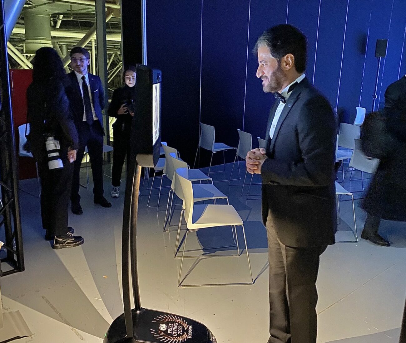 Robot de téléprésence avec Mohammed Ben Sulayem, FIA President