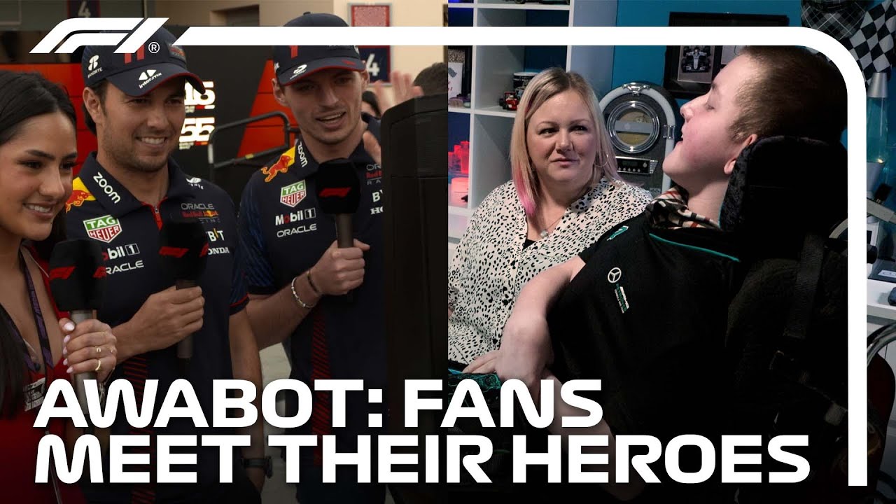 Awabot - F1 Fans Meet Their Heroes