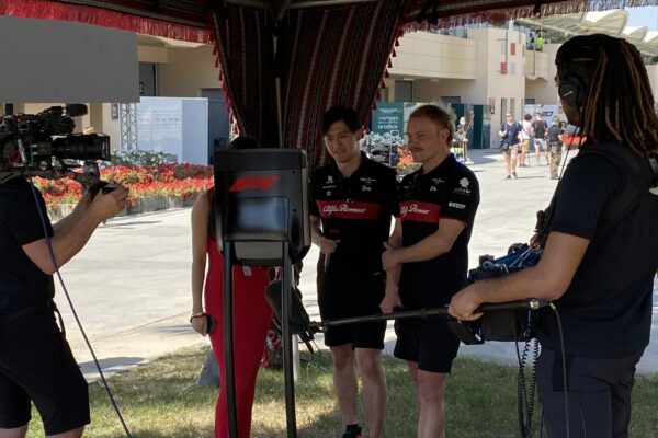 Bottas and Zhou - robots F1 Bahrain Grand Prix